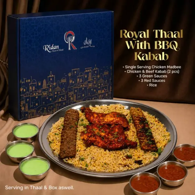 Warm meal served for guest feedback